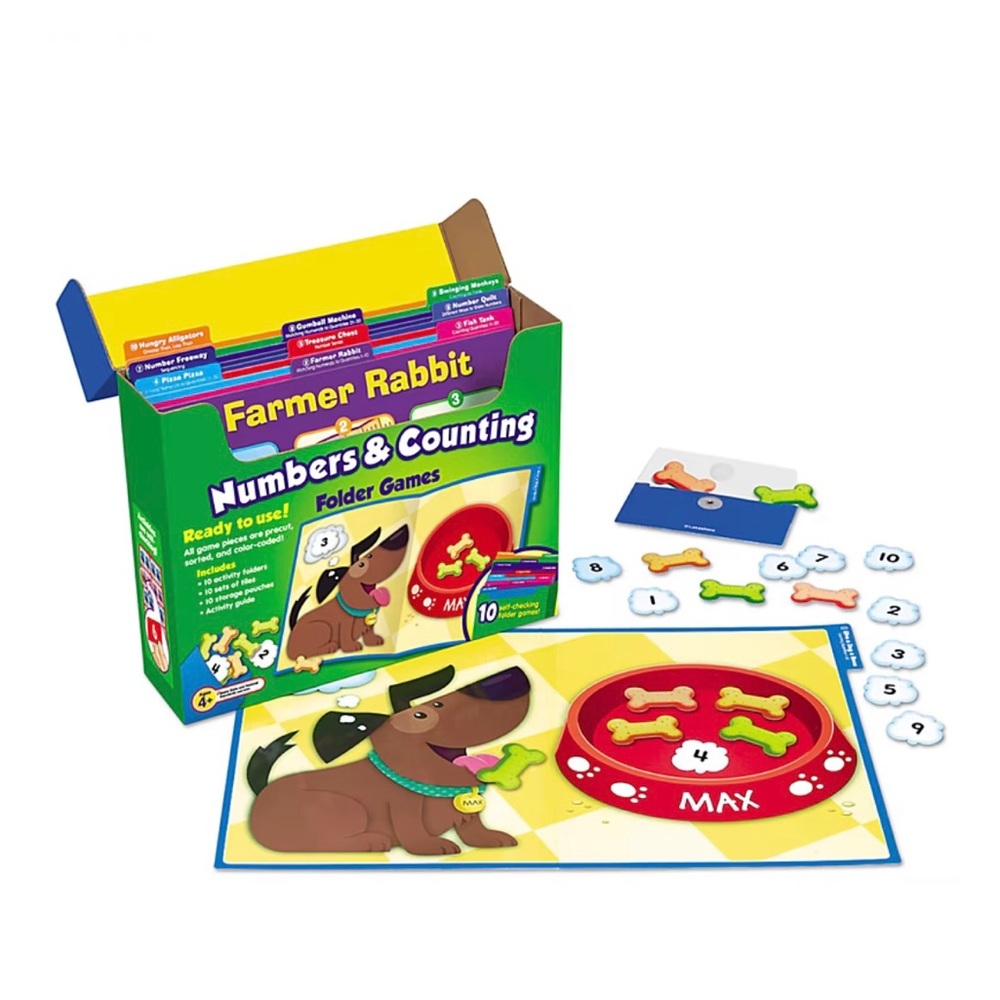 Lakeshore Numbers & Counting Folder Game Library